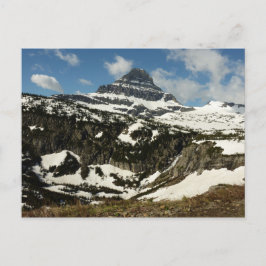 Postal Montaña Reynolds desde Logan Pass en Glacier Park
