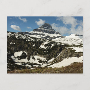 Postal Montaña Reynolds desde Logan Pass en Glacier Park