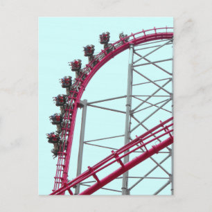 Postal Montaña Rusa X2 Six Flags Magic Mountain