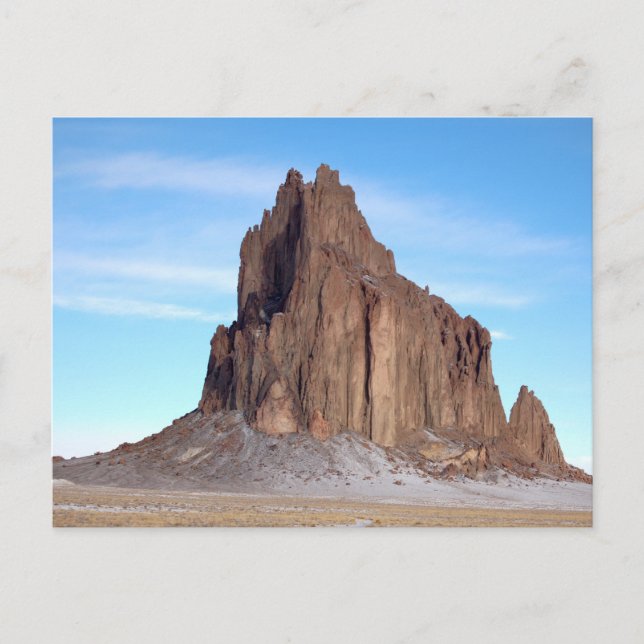 Postal Montaña Shiprock, Nuevo México (Anverso)