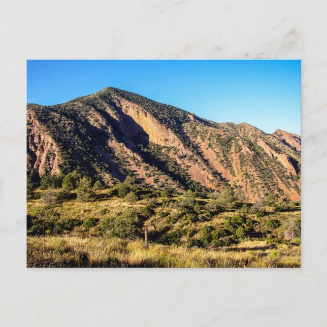 Postal Montaña Ward, Parque Nacional Big Bend, Texas (Anverso)