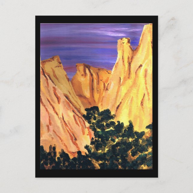 Postal Montañas (Anverso)