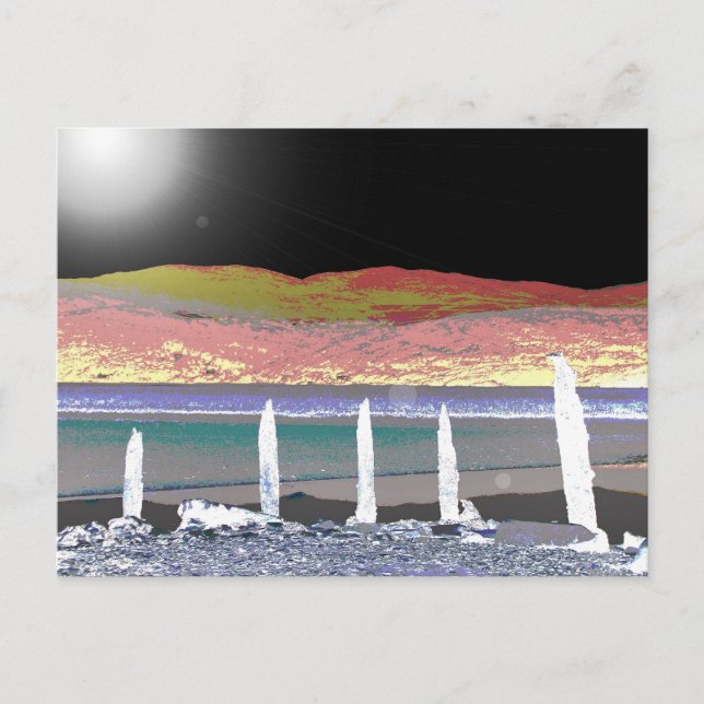 POSTAL MONTAÑAS (Anverso)