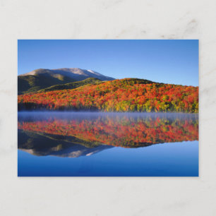 Postal Montañas Adirondack de otoño   Nueva York