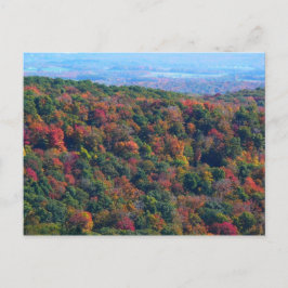 Postal Montañas Apalaches en otoño