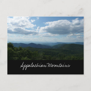 Postal Montañas Apalaches II Shenandoah