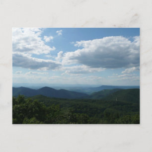 Postal Montañas Apalaches II Shenandoah