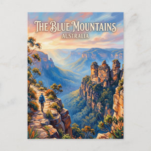 Postal Montañas Azules Australia