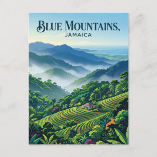 Postal Montañas Azules Jamaica