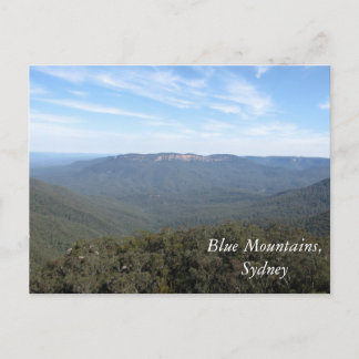 Postal Montañas azules, Sydney
