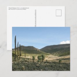 Postal Montañas Bale Etiopía