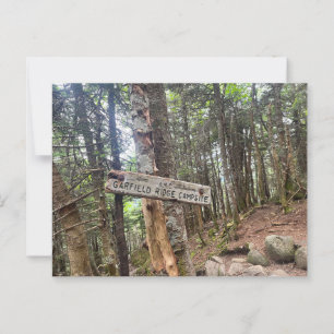 Postal Montañas Blancas Garfield Ridge Campsite Postcard