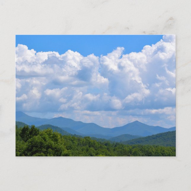 Postal Montañas Blue Ridge - (Anverso)