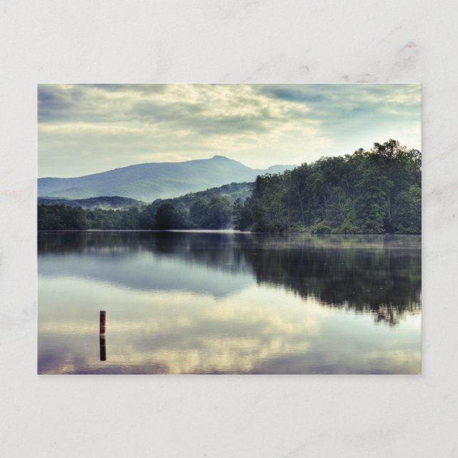 Postal Montañas Blue Ridge (Anverso)