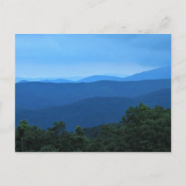 Postal Montañas Blue Ridge