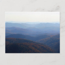 Postal Montañas Blue Ridge, Carolina del Norte