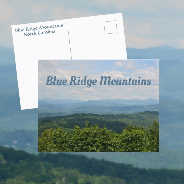 Postal Montañas Blue Ridge Fotografía de los Apalaches (Subido por el creador)