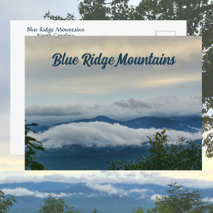 Postal Montañas Blue Ridge Fotográfico Carolina del Norte