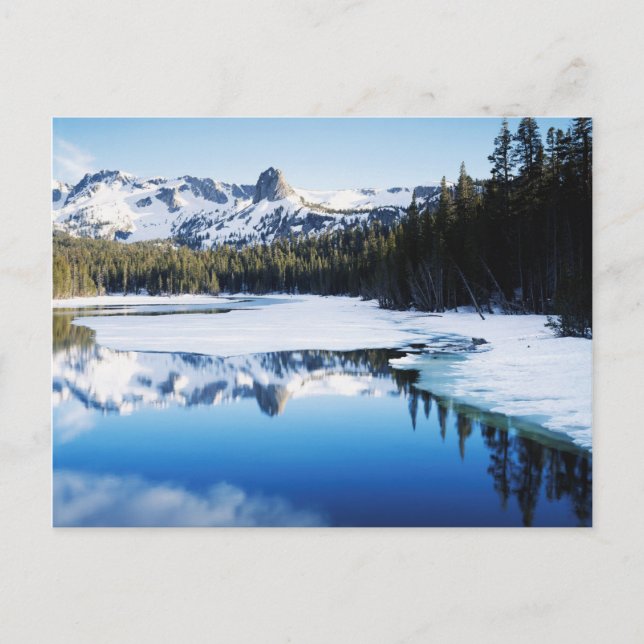 Postal Montañas California, Sierra Nevada 10 (Anverso)