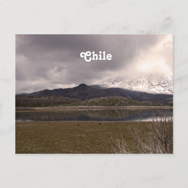 Postal Montañas de Chile (Anverso)