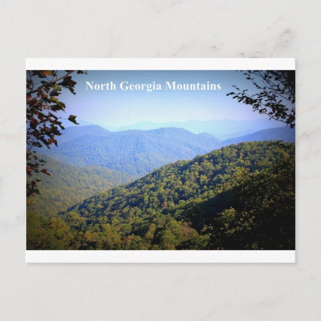 POSTAL MONTAÑAS DE GEORGIA DEL NORTE (Anverso)