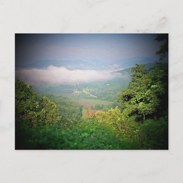 Postal Montañas de Georgia del Norte, Estados Unidos (Anverso)