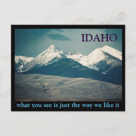 Postal Montañas de Idaho