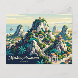 Postal Montañas de Mármol Vietnam