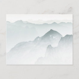 Postal Montañas de Noruega