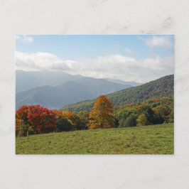 Postal Montañas de otoño