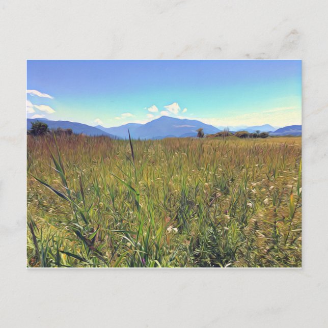 Postal Montañas de Suiza, Pilatus (Anverso)