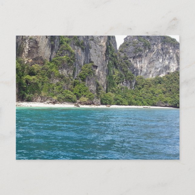 Postal Montañas en Phuket (Anverso)