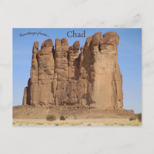 Postal Montañas Ennedi Chad