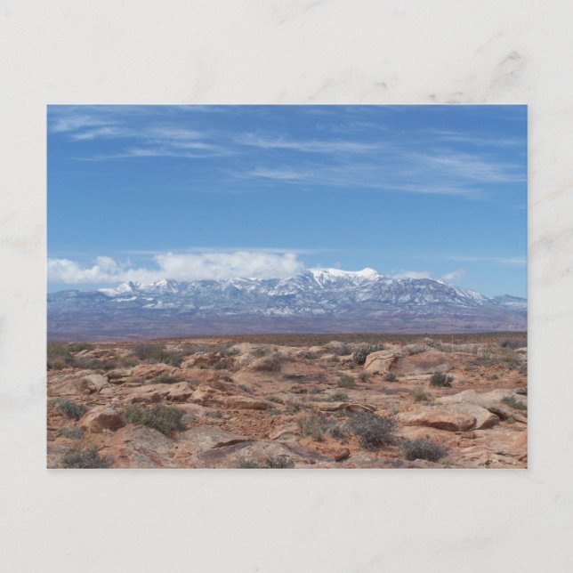 Postal Montañas Henry (Anverso)