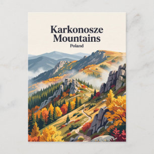 Postal Montañas Karkonosze Polonia