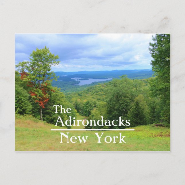 Postal Montañas McCauley (Anverso)