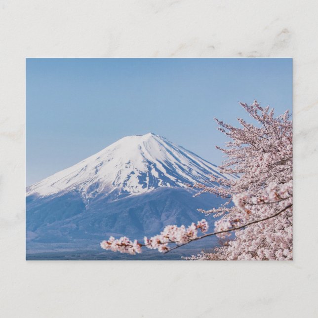 Postal Montañas | Monte Fuji Tokio, Japón (Anverso)