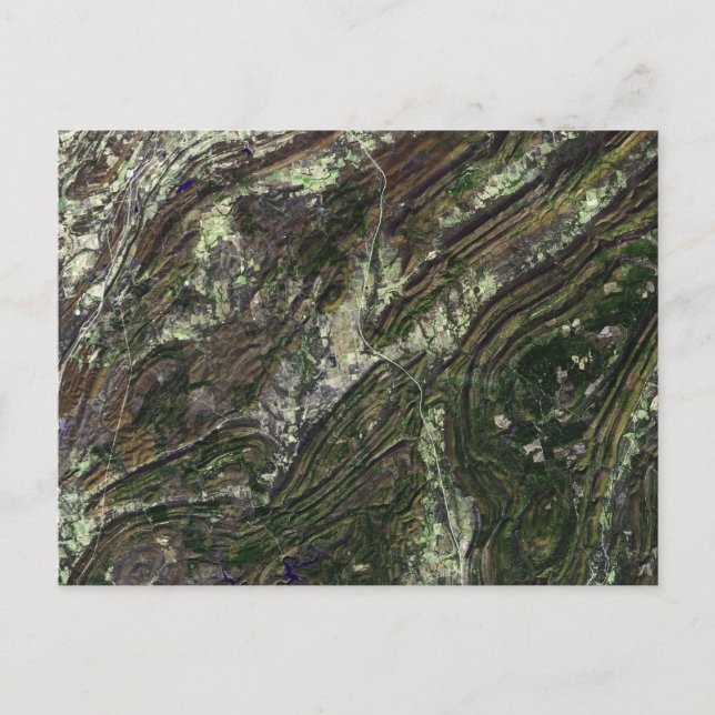 Postal Montañas Ouachita (Anverso)