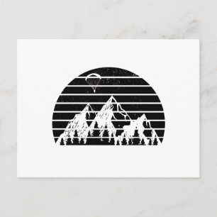 Postal Montañas parapente Regalo de parapente para depo