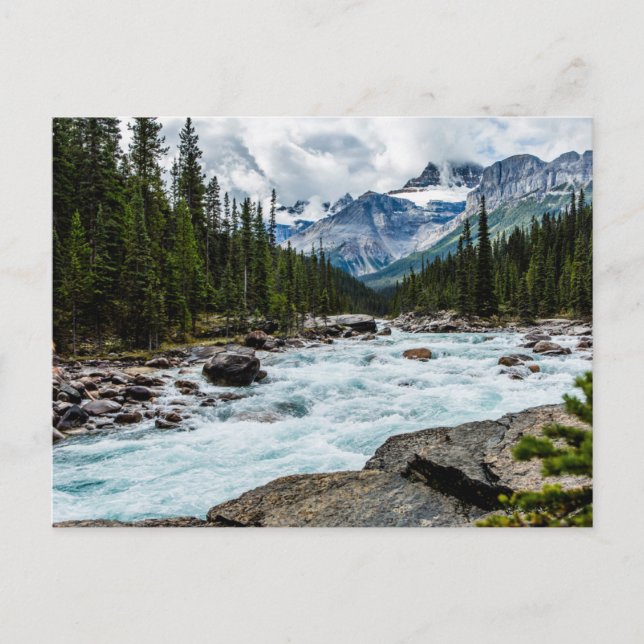 Postal Montañas | Parque Nacional Banff Alberta, Canadá (Anverso)