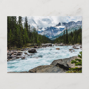 Postal Montañas   Parque Nacional Banff Alberta, Canadá