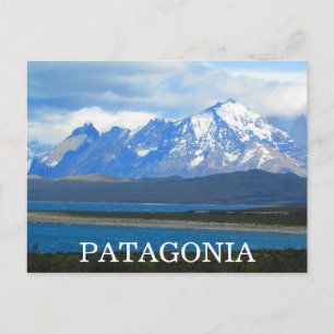 Postal montañas patagónicas