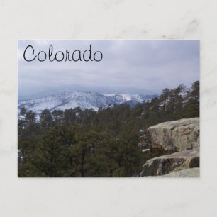 Postal Montañas Rocosas de Colorado