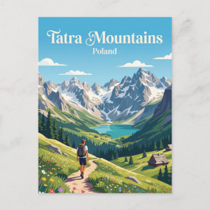 Postal Montañas Tatra Polonia