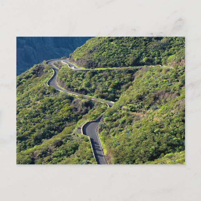 Postal Montañas Teno (Anverso)