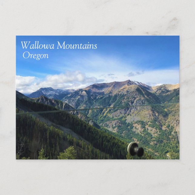 Postal Montañas Wallowa, OR (Anverso)