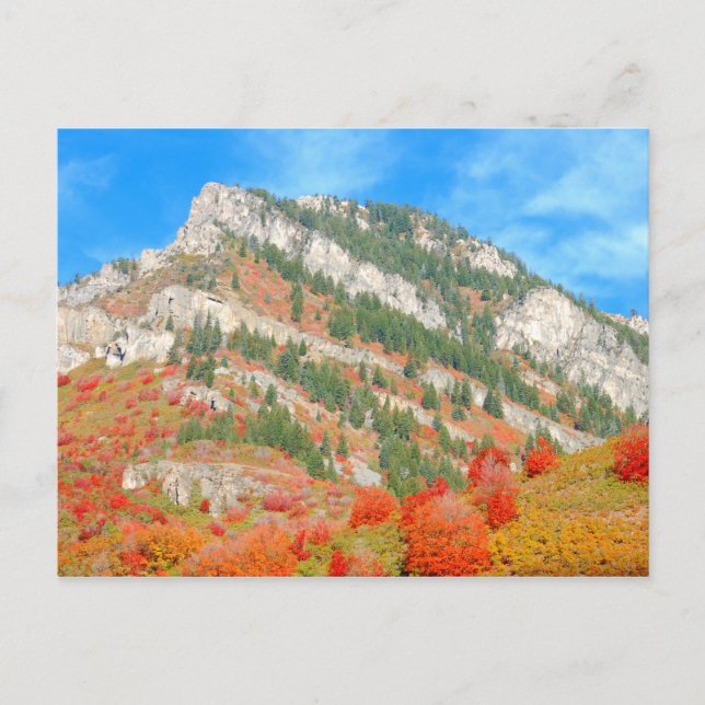 Postal Montañas Wasatch Front, Utah (Anverso)