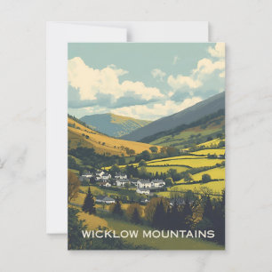 Postal Montañas Wicklow Irlanda