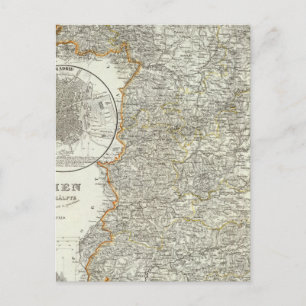 Postal Montañas y ríos de Madrid