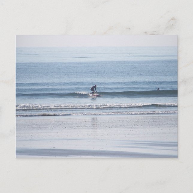 Postal ¡Montando una Ola! (Anverso)